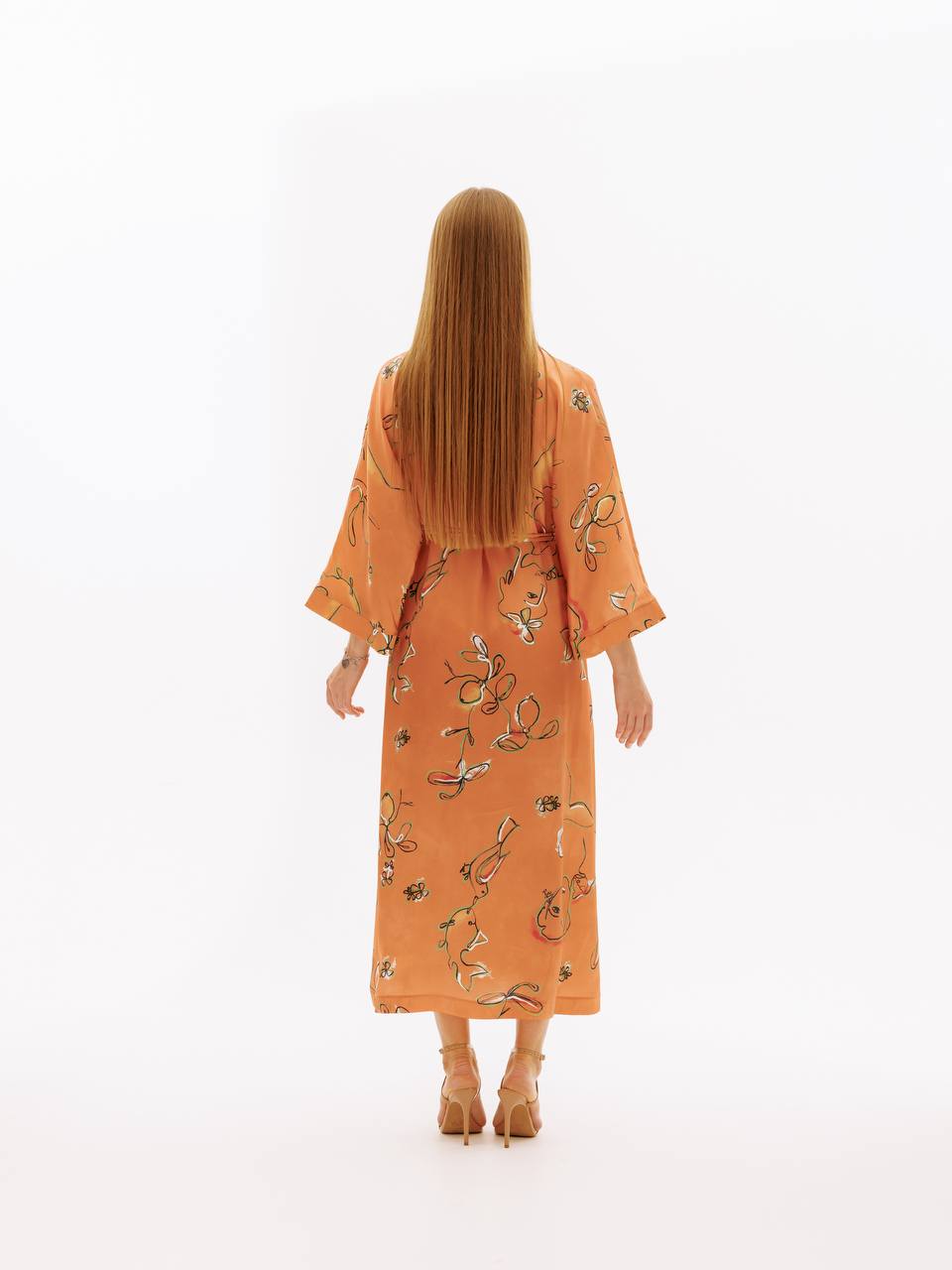 Orange Dress — view 2
